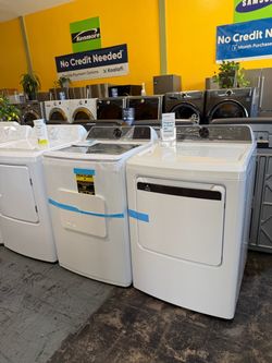 Washer and dryer new no credit needed