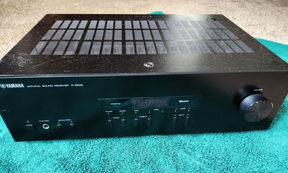 Yamaha R-S202 Stereo Receiver with Bluetooth 100 Watts per Channel
