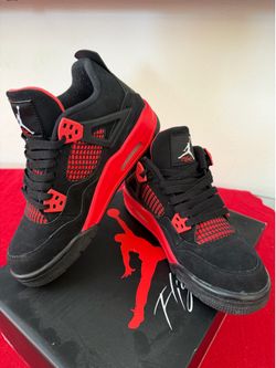 Air Jordan 4 Retro GS Red Thunder -  Size 6 Youth