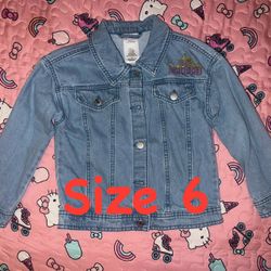 Girls Princess Jean Jacket