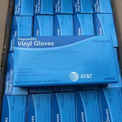Vinyl gloves pallet 