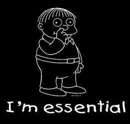 I’m essential vinyl sticker
