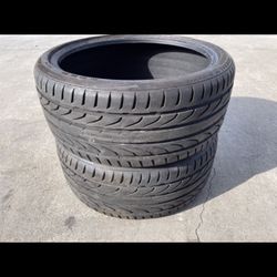 2 - 235/35r19 General G Max Tires 90% Treads