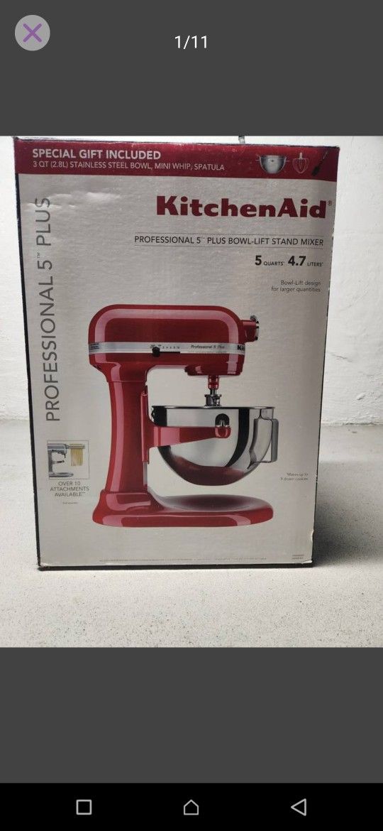 Kitchenaid Professional Standing Mixer
