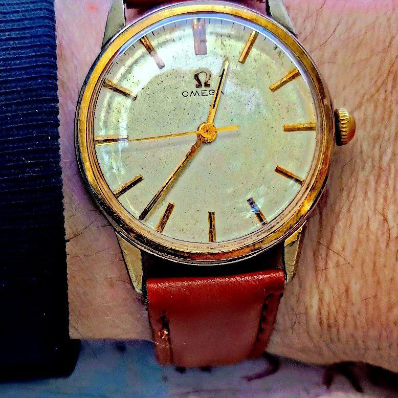 Vintage 1960s Men's Omega Mechanical Wristwatch