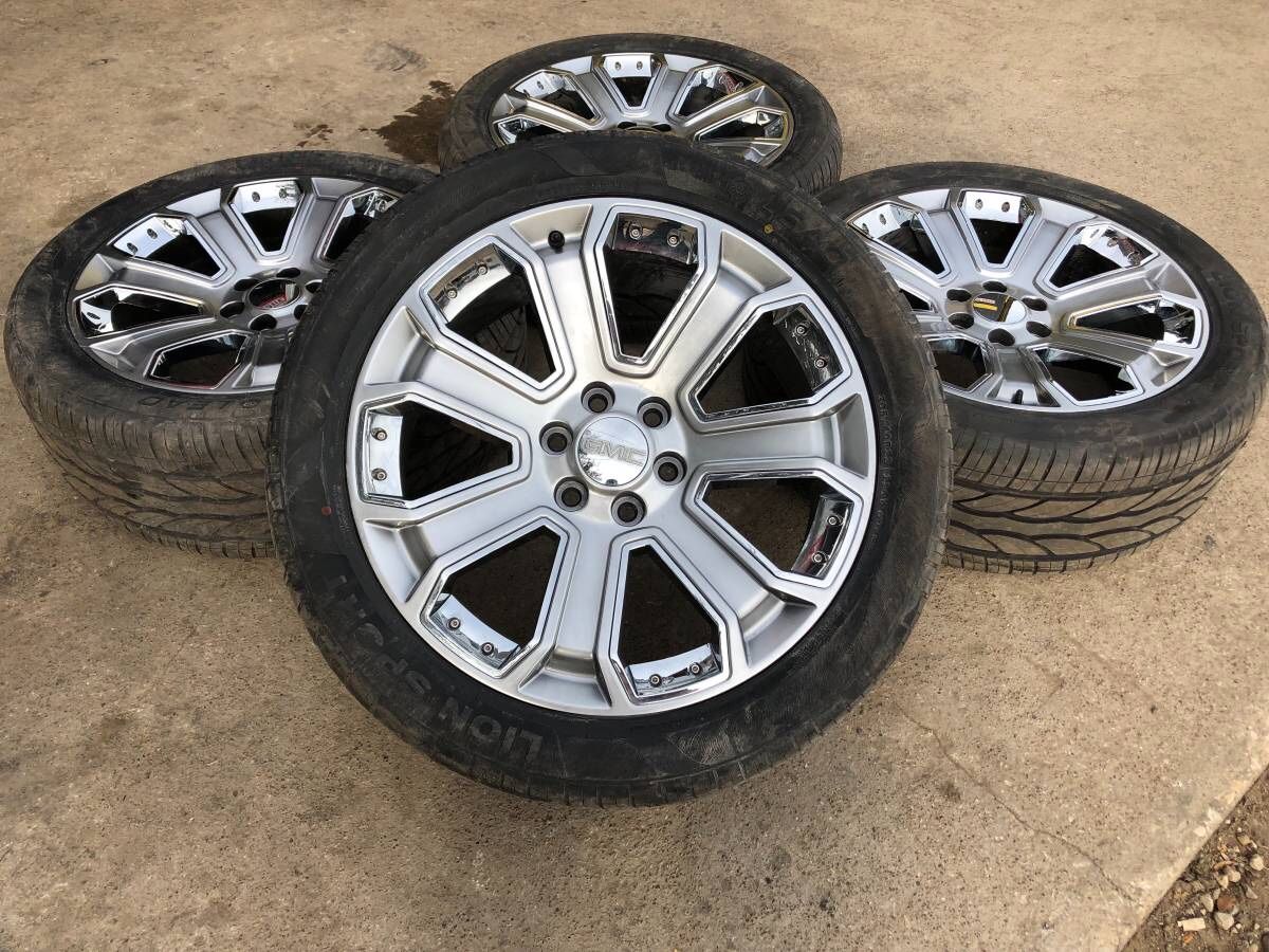 New 22” Denali Rims and Tires 6 Lug Wheels Chevy Silverado Sierra 22s CALL(2I4)742O77O Easy