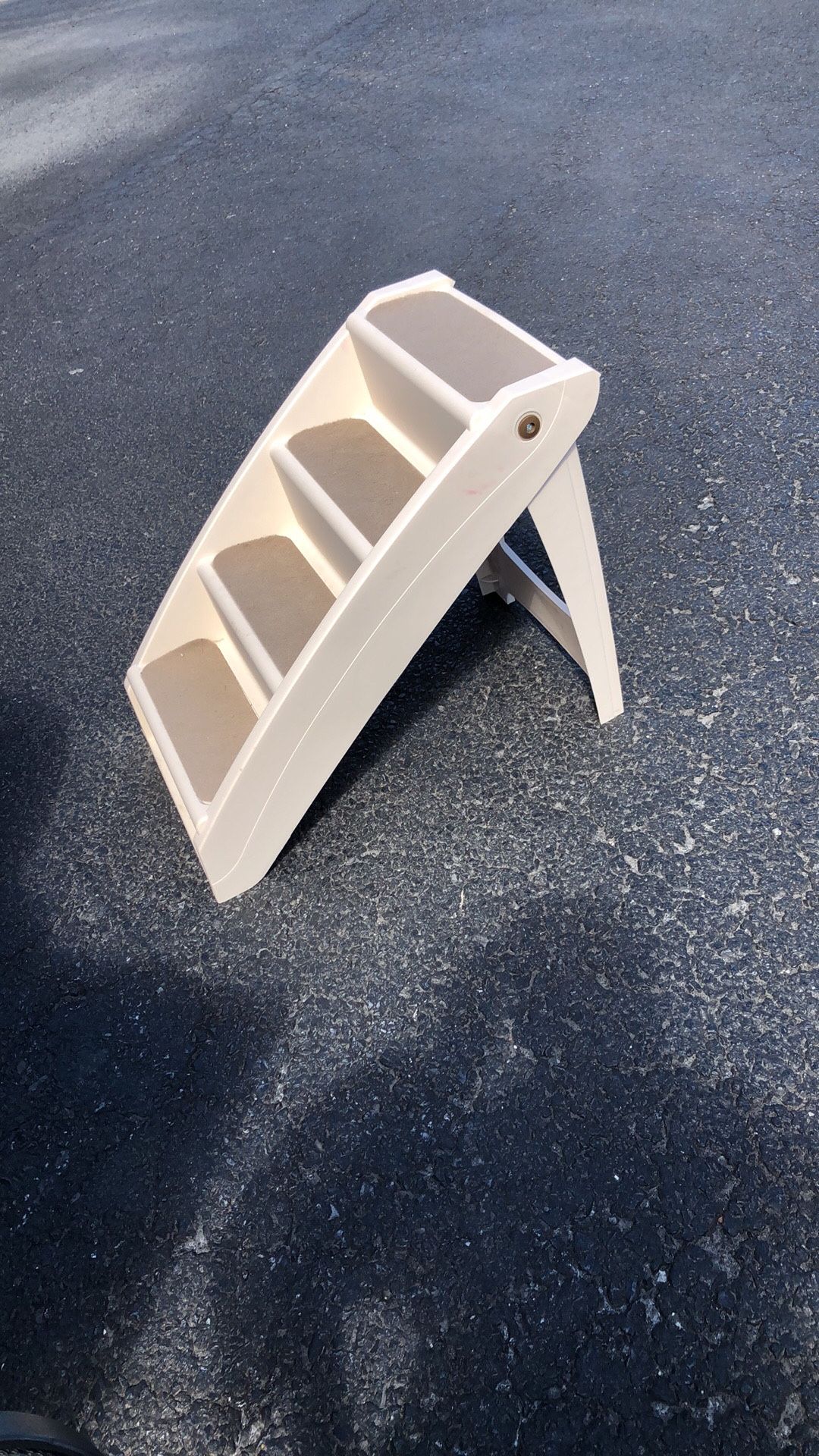 17”wx24”hx36”T Plastic folding dog step