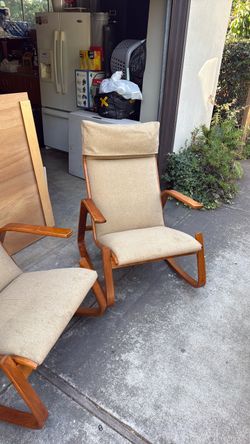 Mid-Century Modern Lounge Chairs – Set of 2