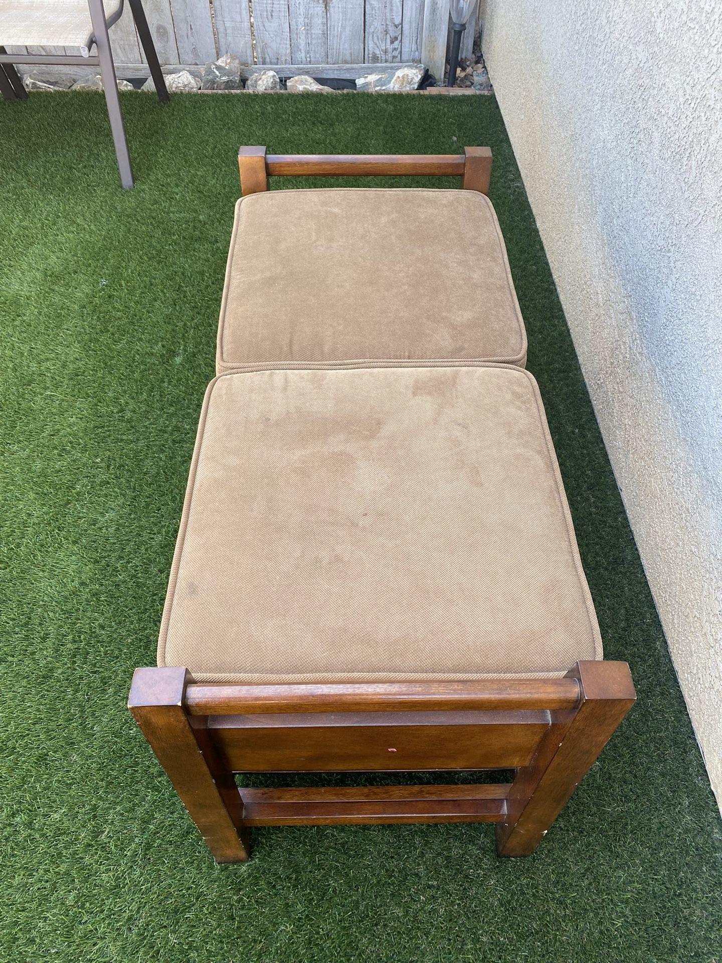Bench With Storage/Ottoman