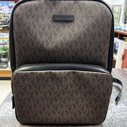 Michael Kors Leather Backpack 