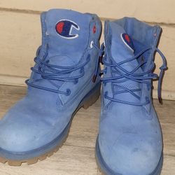 Champion X Timberland Boots Timbs Size 6