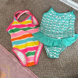 Size 2T Bathing Suits