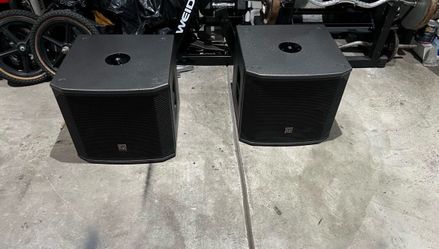 Electro-Voice EV Subwoofer Pair