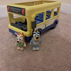 Bluey And Bingo Bus
