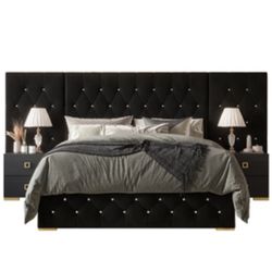 King Size Bed Frame And Mattress 