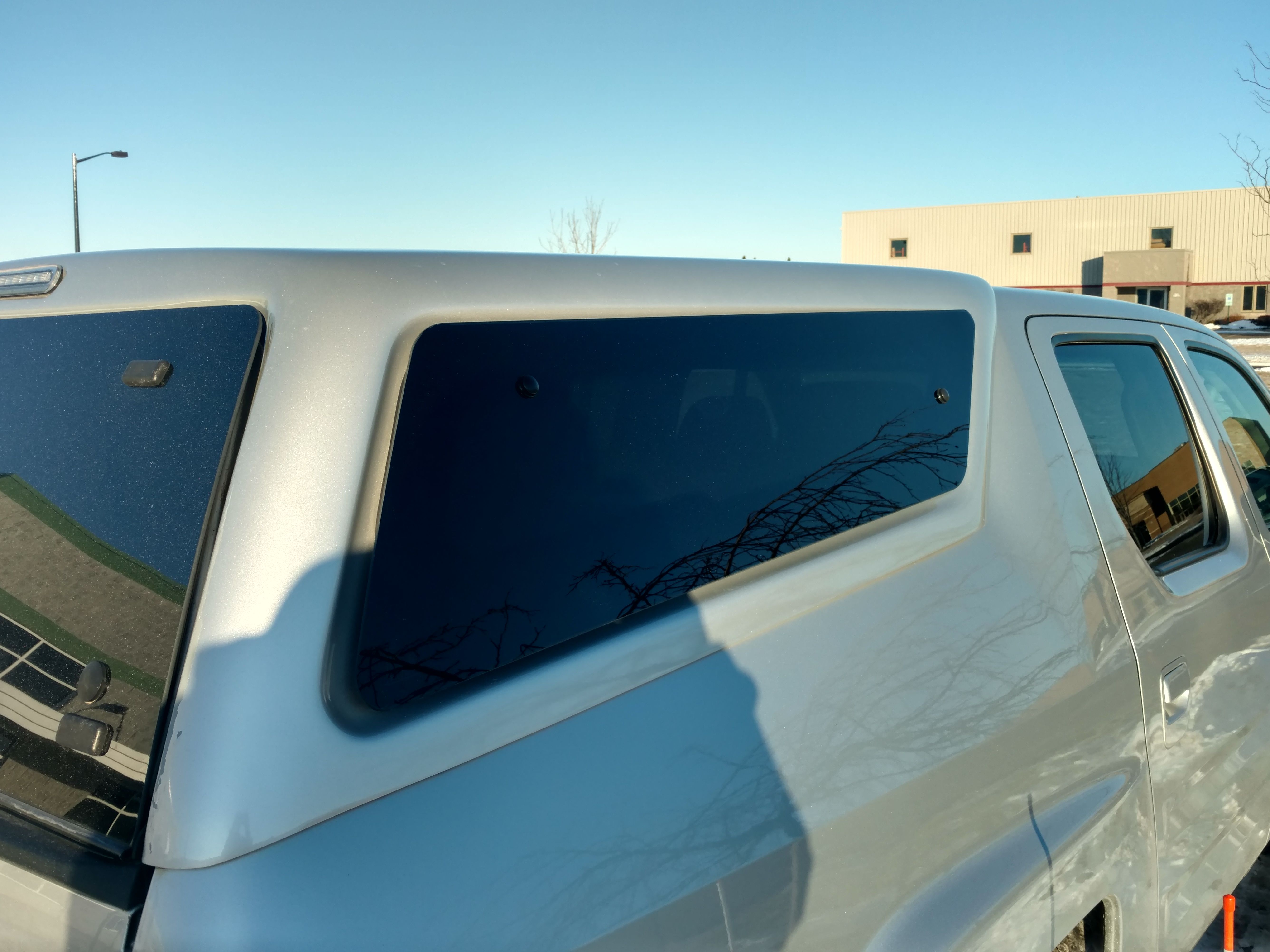 07 Honda Ridgeline leer cap