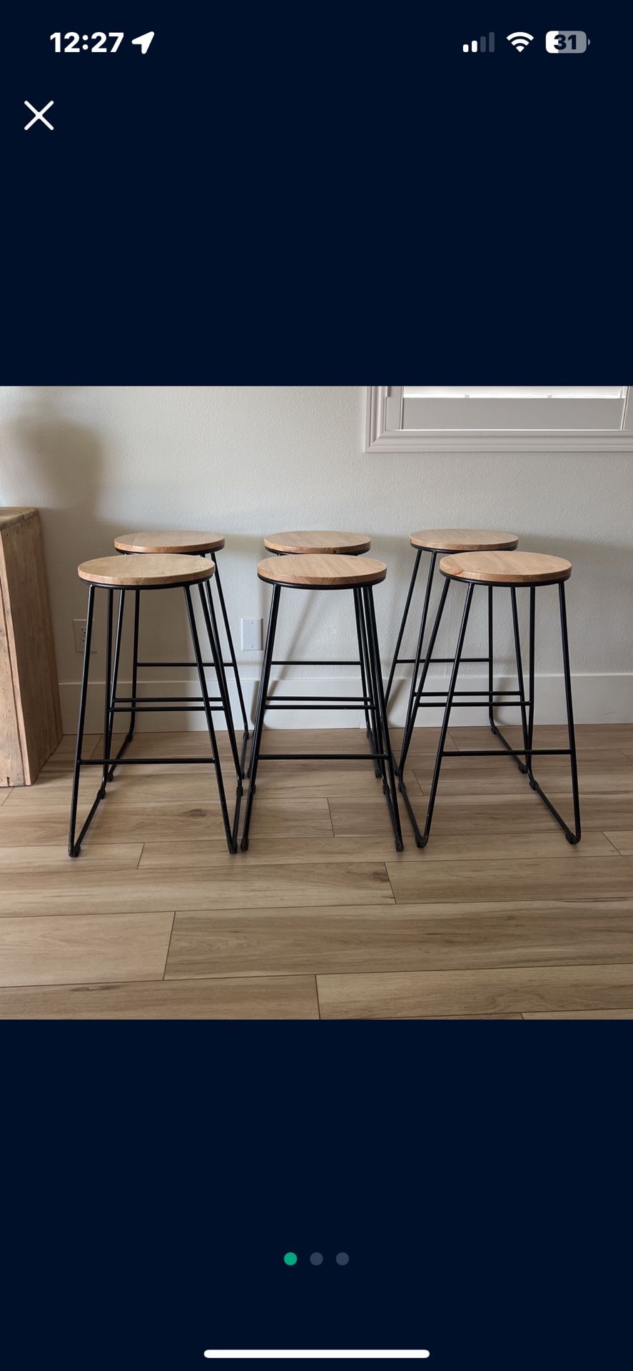 Bar Height Stools 