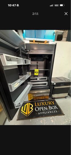 🔥 JENNAIR 36” BUILT-IN REFRIGERATOR / BOTTOM FREEZER – $5,499 🔥  Beautiful JennAir 36” Built-In Refrigerator with Bottom Freezer, designed for a hig