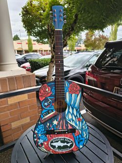Dogfish head grateful dead custom acoustic guitar