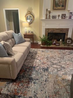 9x12 Area Rug with Pad
