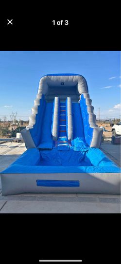 Double water slide Jumper