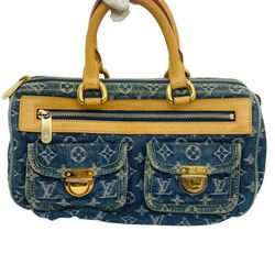 Louis Vuitton Blue Monogram Denim Neo Speedy Handbag M95019 SD0095