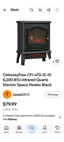 electric fireplace model CFi-470-03