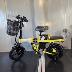 Folding electric scooter