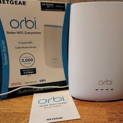 Reduced - Nergear Orbi Modem, LIKE NEW