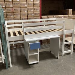 Bunk Bed With Desk 
