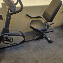 This is a Marcy recumbent exercise bike, likely model NS-40502R, NS-4052R