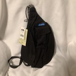 NWT Kavu Black Mini Rope Bag