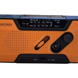 FosPower Emergency Weather Radio A1 NOAA/AM/DM with 7400Wh Portable Power