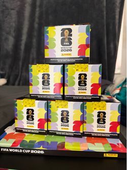 Panini Boxes 50 Packs World Cup 2026