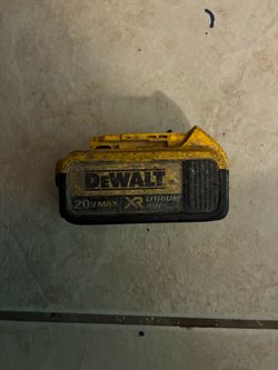 Used DeWalt XR  20v battery $100
