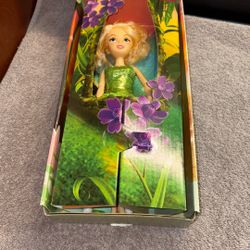 Disney’s Tinker Bell   Doll. with shoes and brush