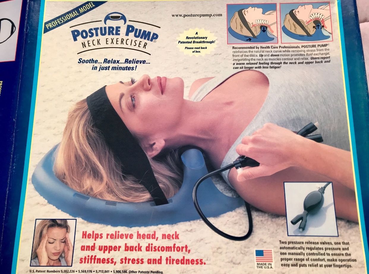 Posture Pump Cervical Neck Pain Relief