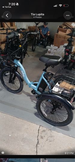 Electric tricycle bike