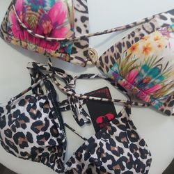 Medium  Bikini Tops. 15 Each Too Small For Me.