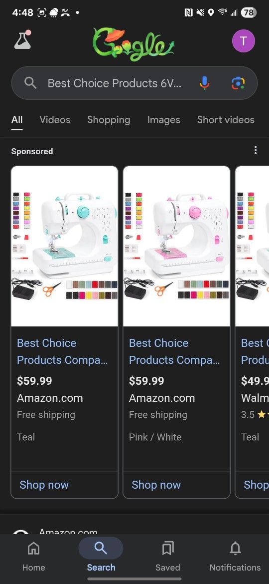 Better Choice Products Sewing Machine