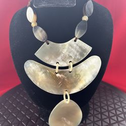 Buffalo Horn Necklace