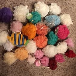 LOT of Bath Scrubs- 30