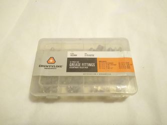 CountyLine Grease Fitting Assortment, Pack of 32