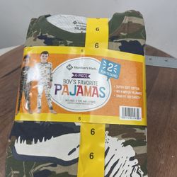 4-piece Boy’s Favorite Pajamas.size 6
