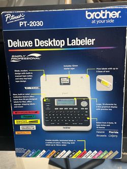 Brother PT-2030 Deluxe Desktop Labeler