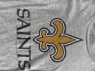 New Orleans Saints Gray Graphic T-Shirt