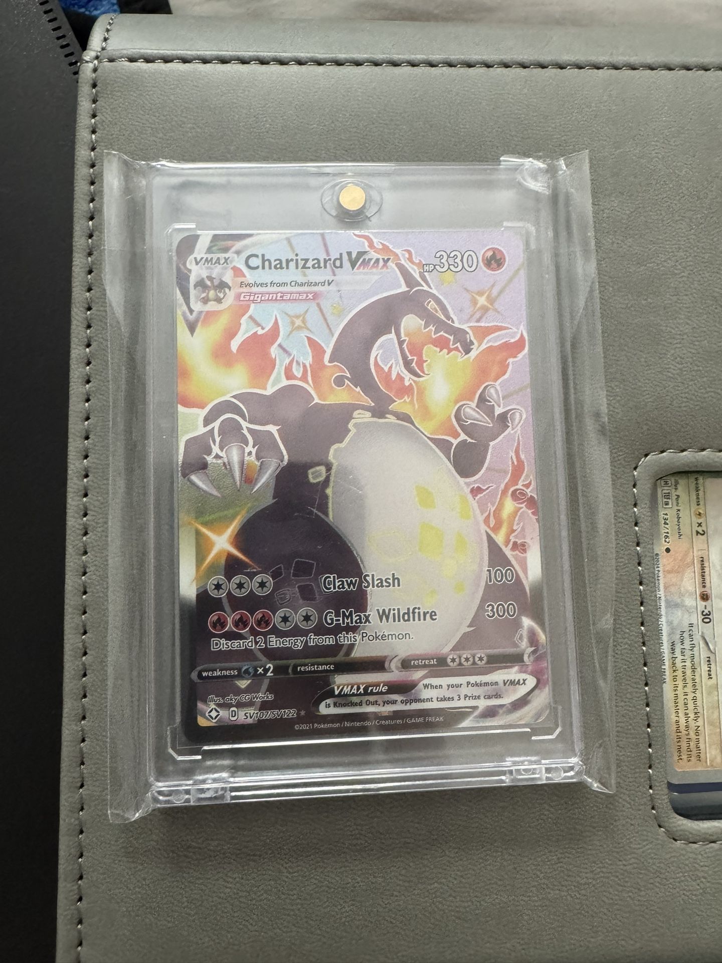 Pokemon Charizard Vmax SV107/SV122