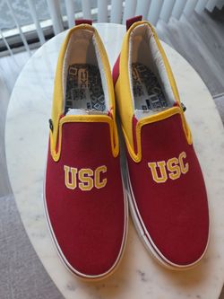 USC Trojans "Vans style" shoes. Sz. 8 men brand new