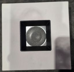 Lot of 4 NEW Halo TLS408WHBB 4" Square LED Baffle Trims - White/Black - Solite® Glass Lens