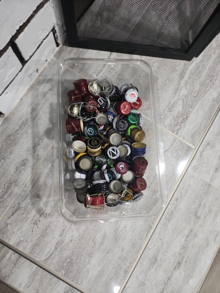 Assorted Craft Brew Bottle Caps